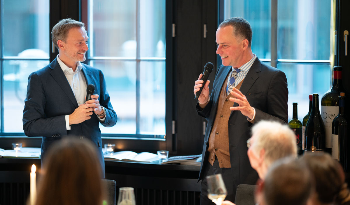 Bundesfinanzminister Christian Lindner fotografiert von Vincent Mosch